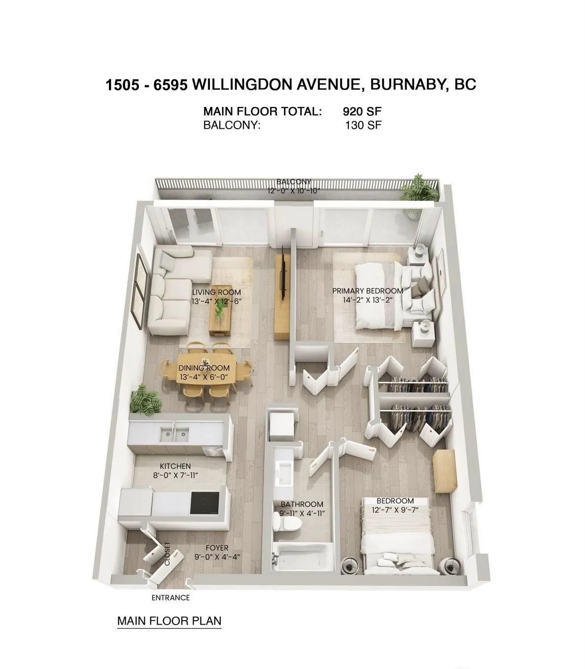 6595 Willingdon Avenue #1505