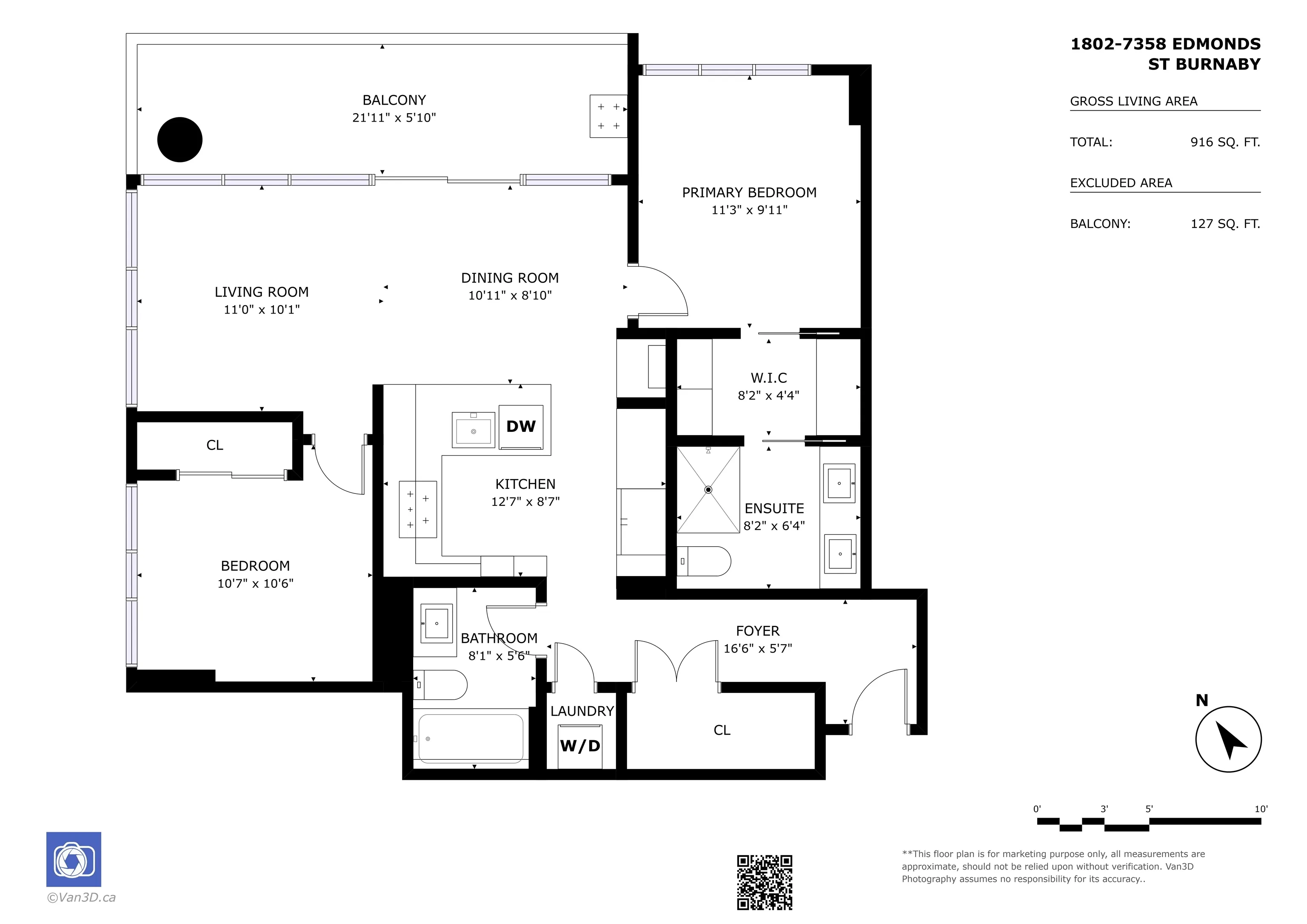 7358 Edmonds Street #1802