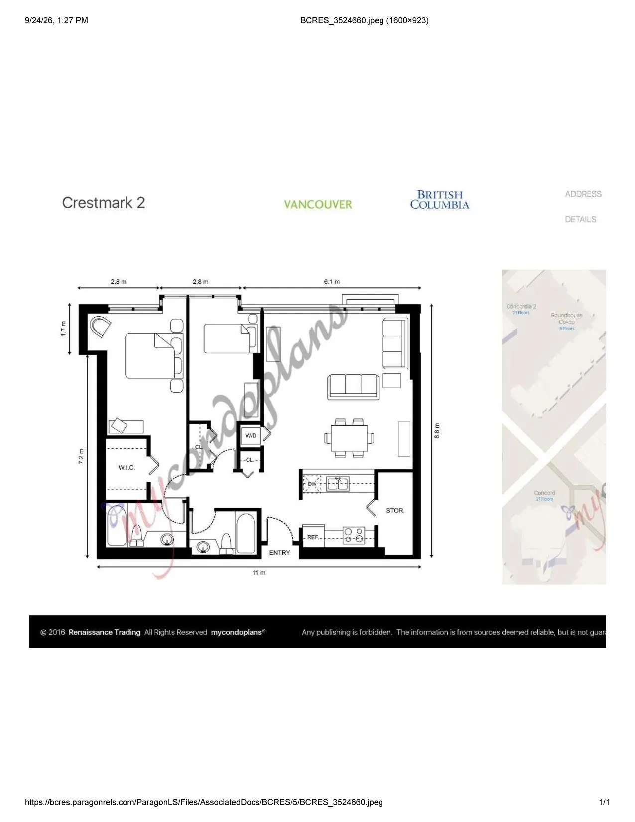 1228 Marinaside Crescent #608