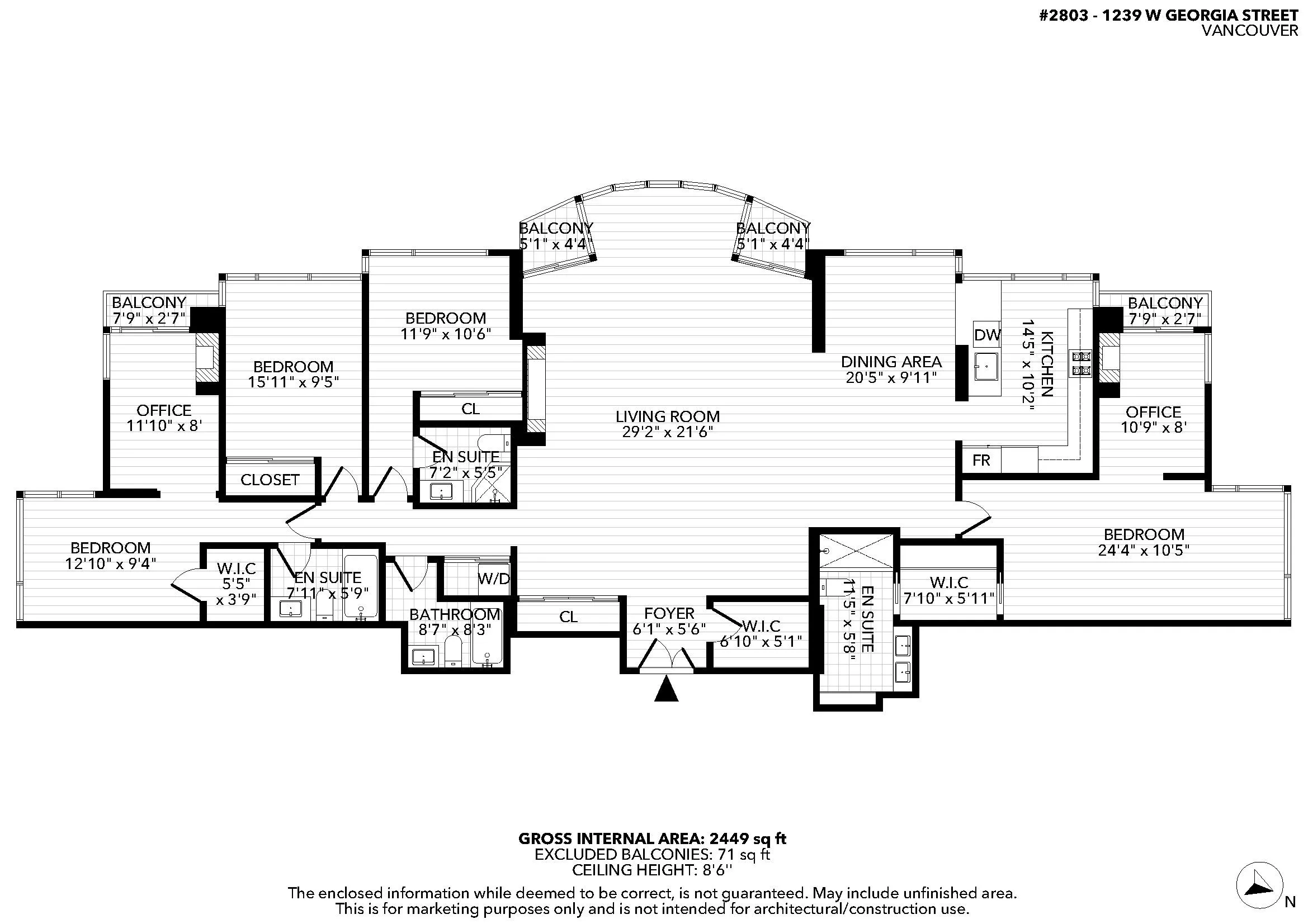 1239 W Georgia Street #2803