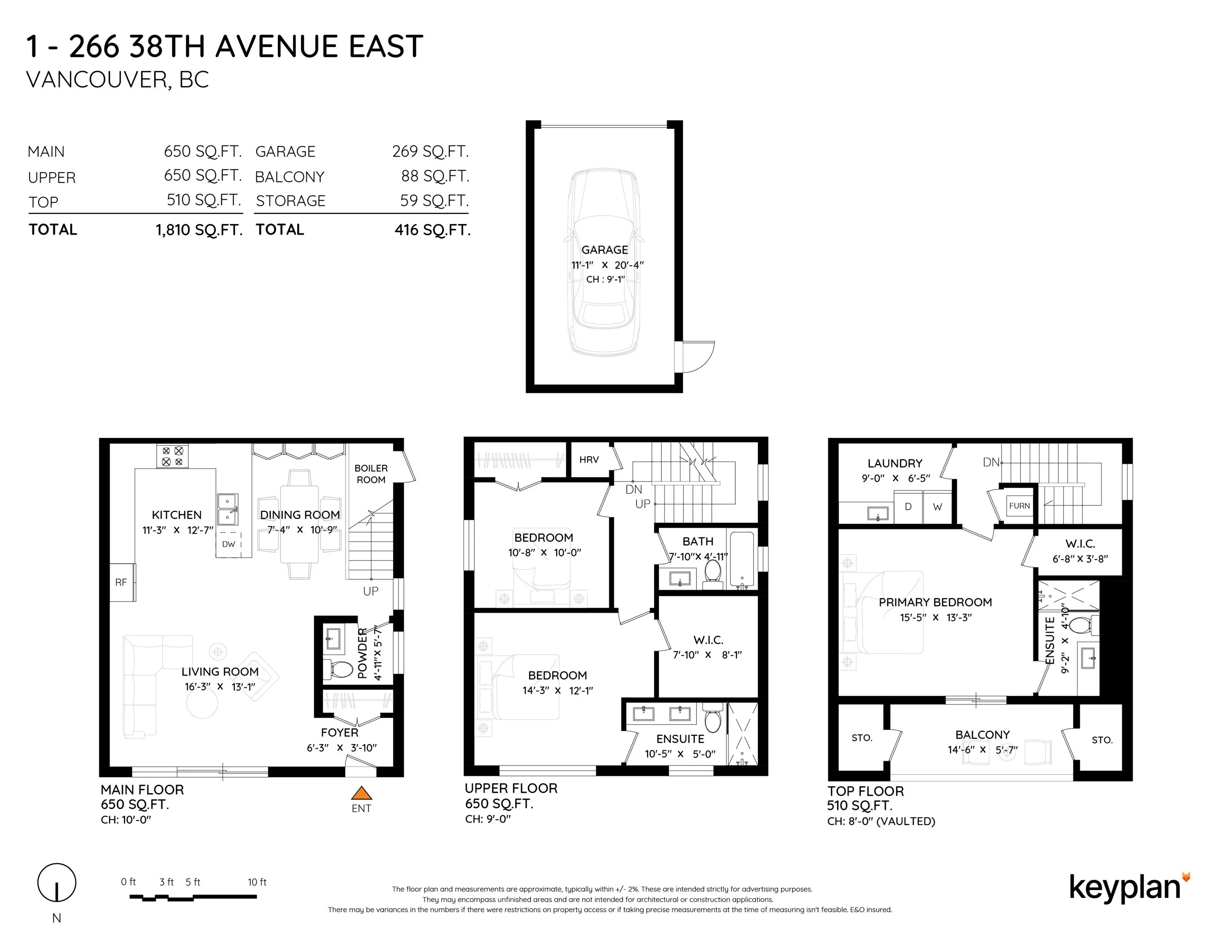 266 E 38 Avenue #1
