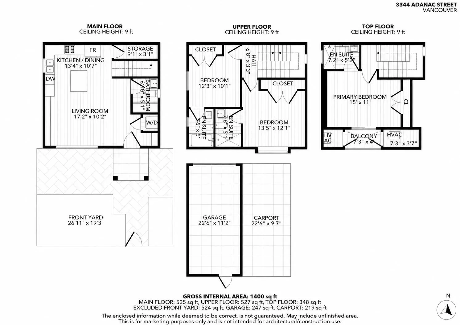 3344 Adanac Street #1