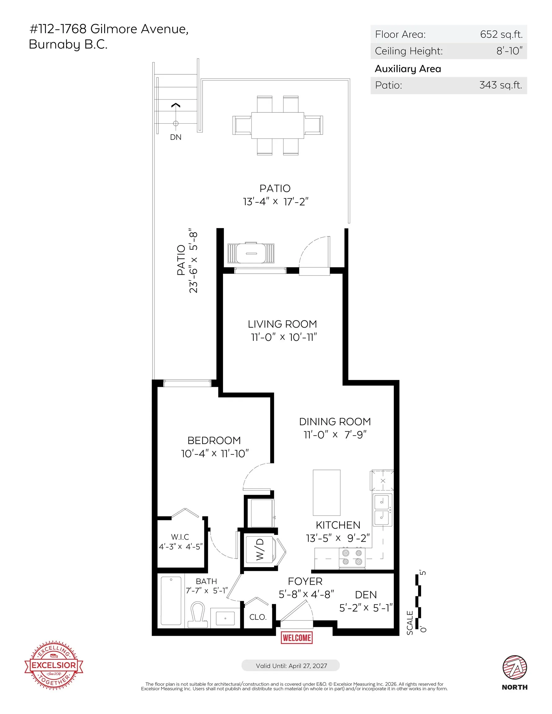 1768 Gilmore Avenue #112