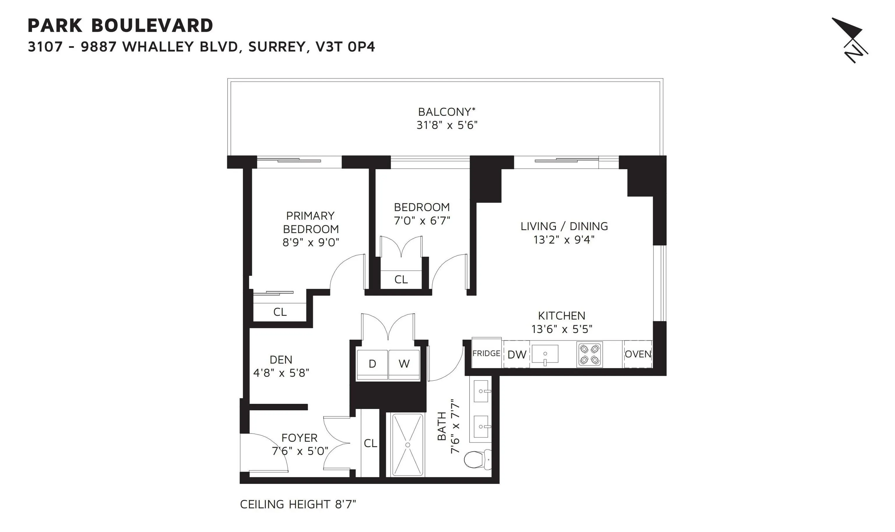 9887 Whalley Boulevard #3107