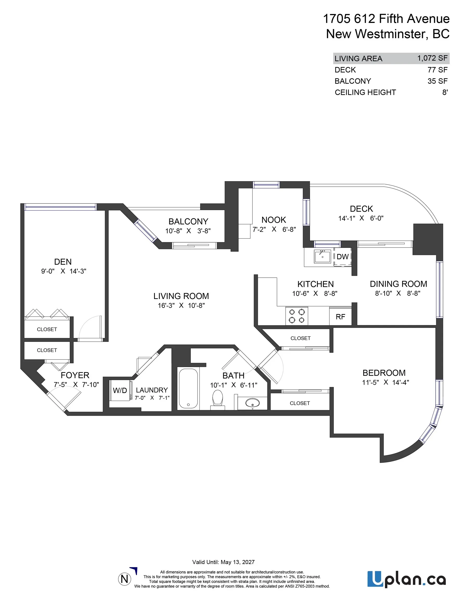 612 Fifth Avenue #1705