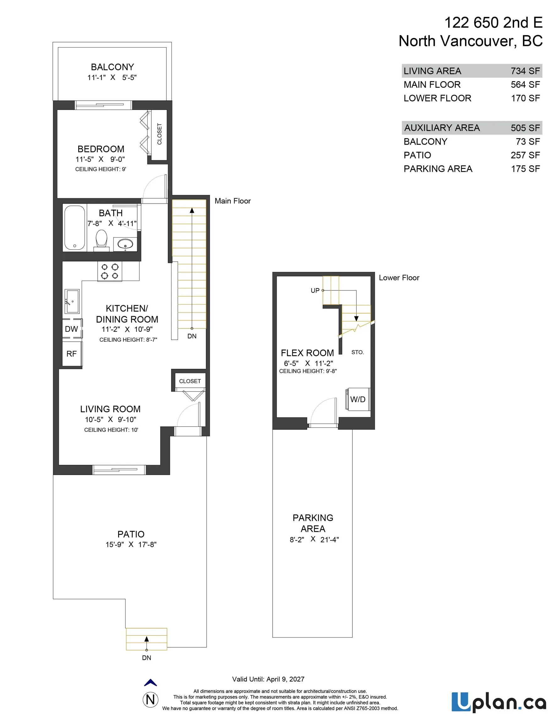 650 E 2nd Street #122