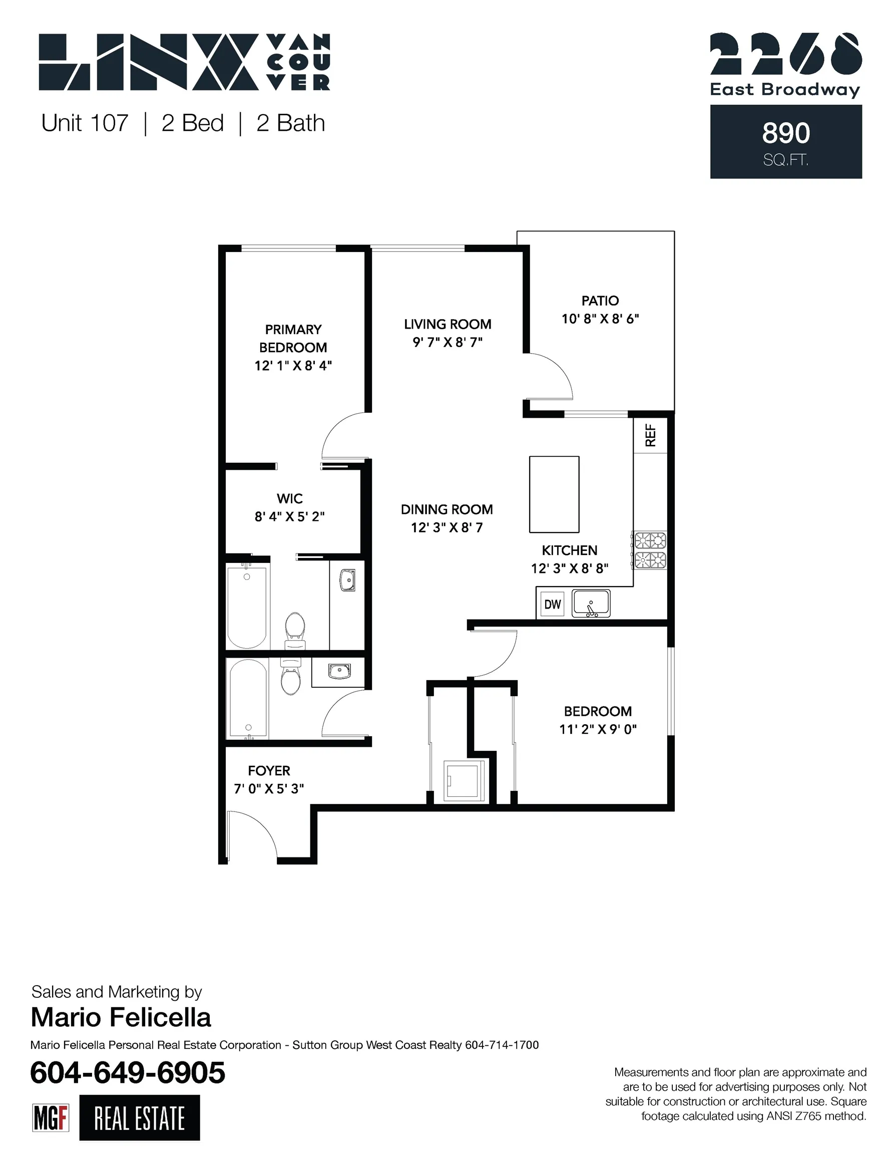 2268 E Broadway #107