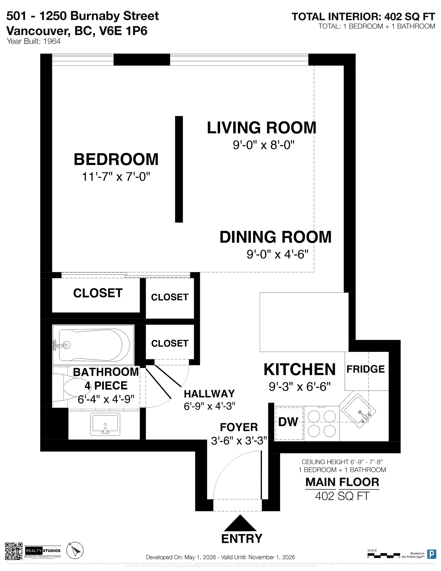 1250 Burnaby Street #501