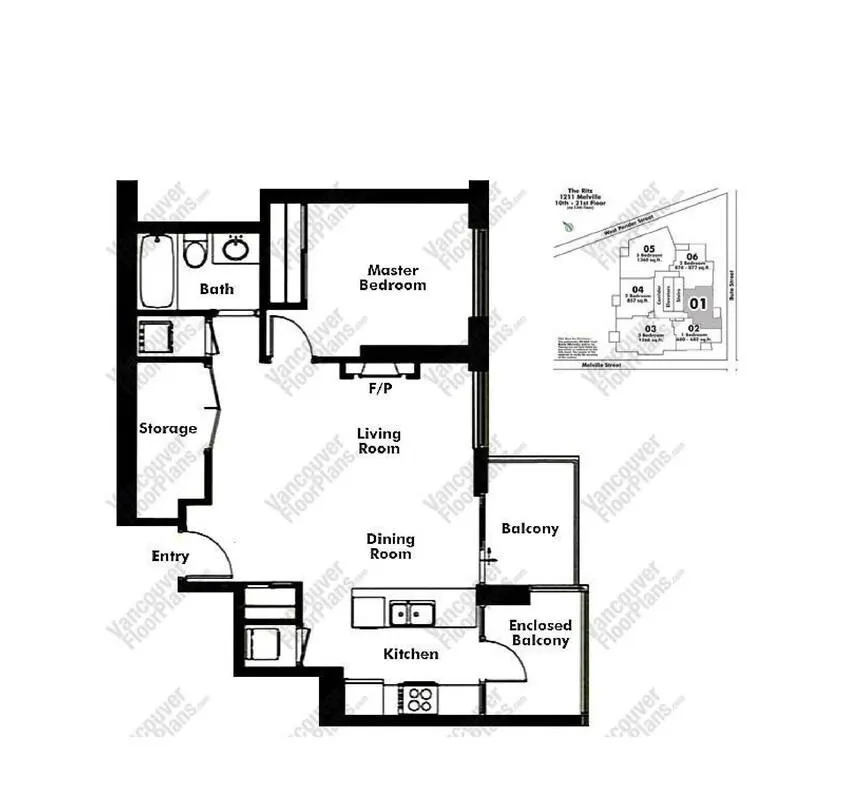 1211 Melville Street #1601