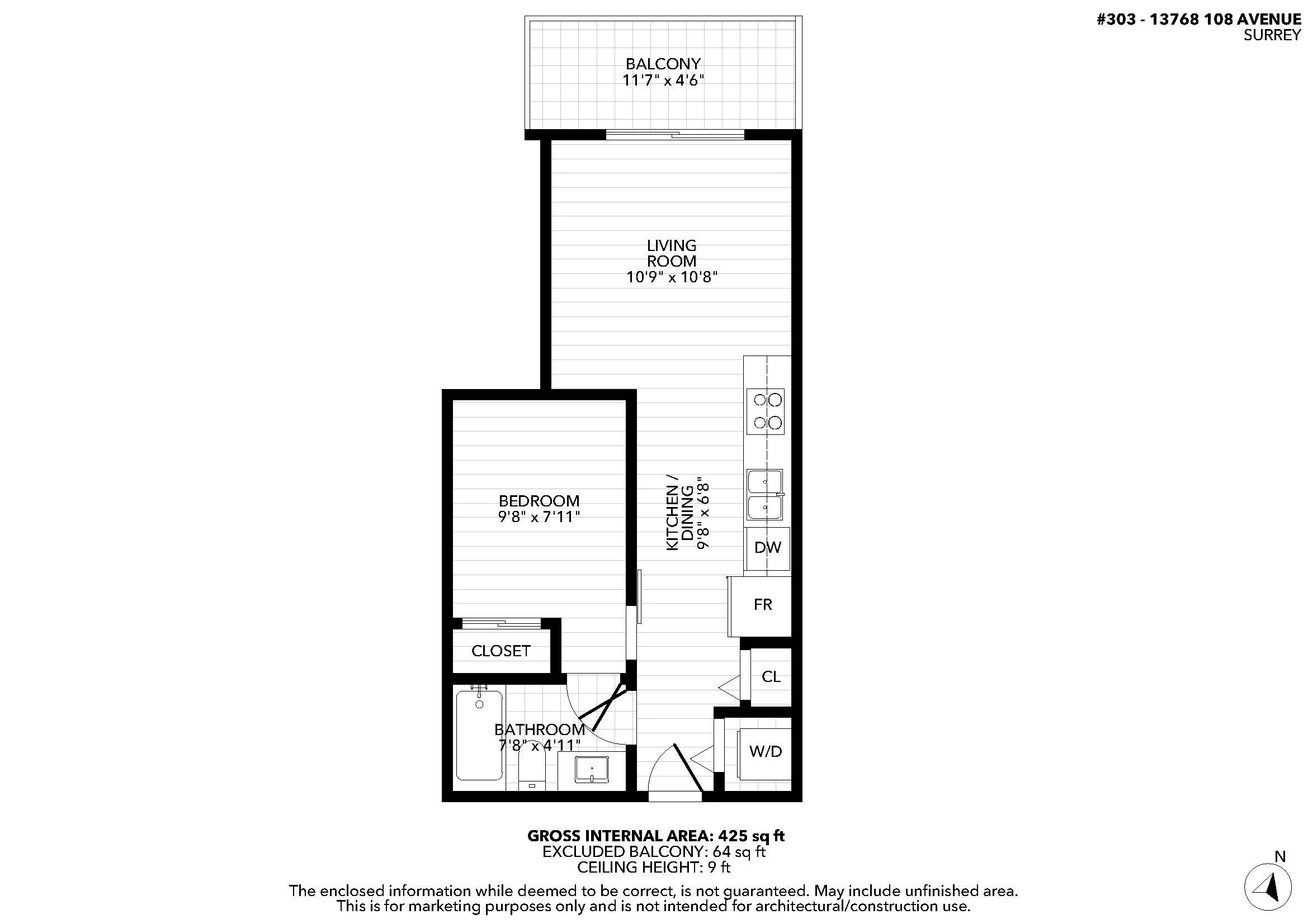 13768 108 Avenue #303
