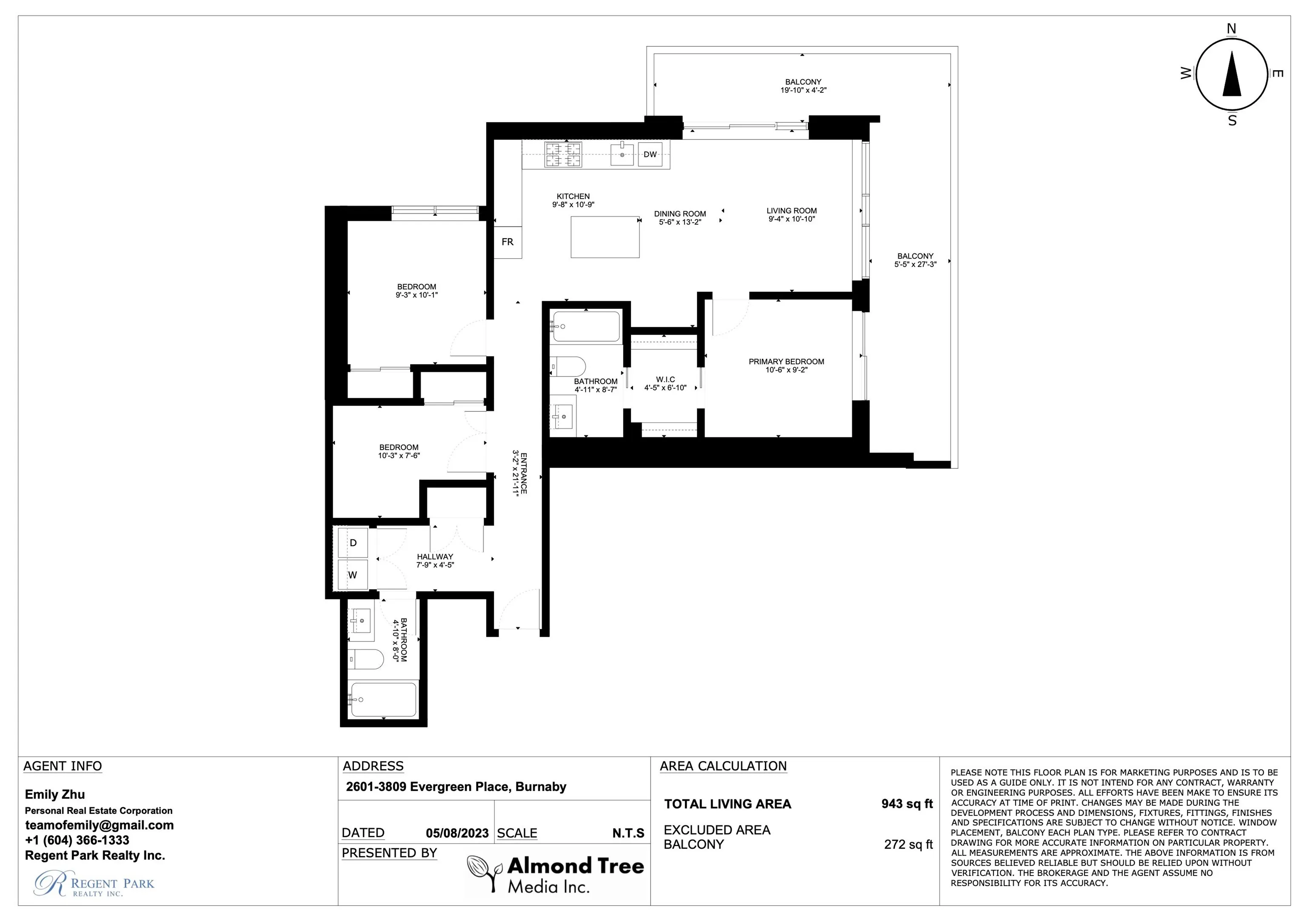 3809 Evergreen Place #2601