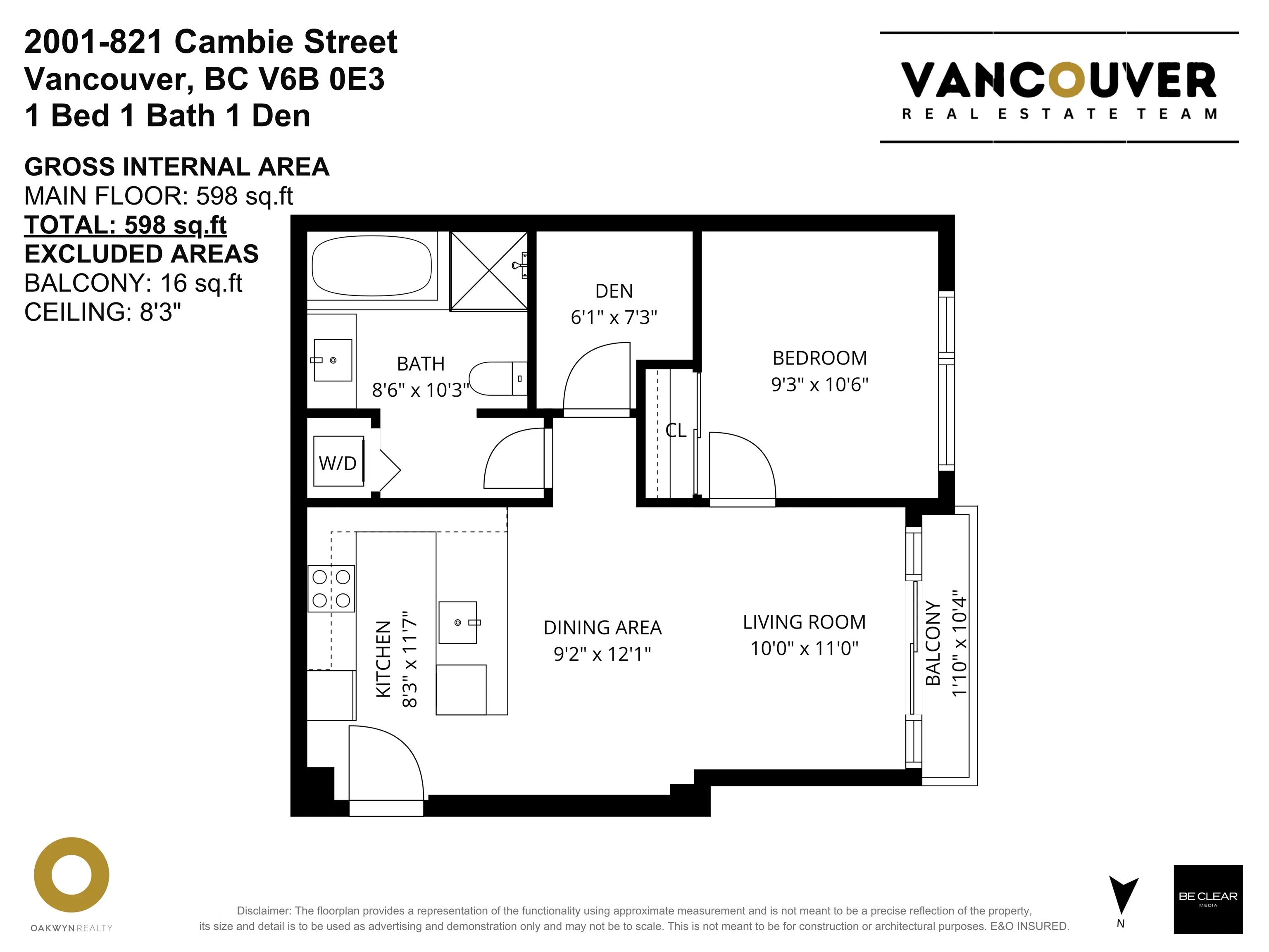 821 Cambie Street #2001
