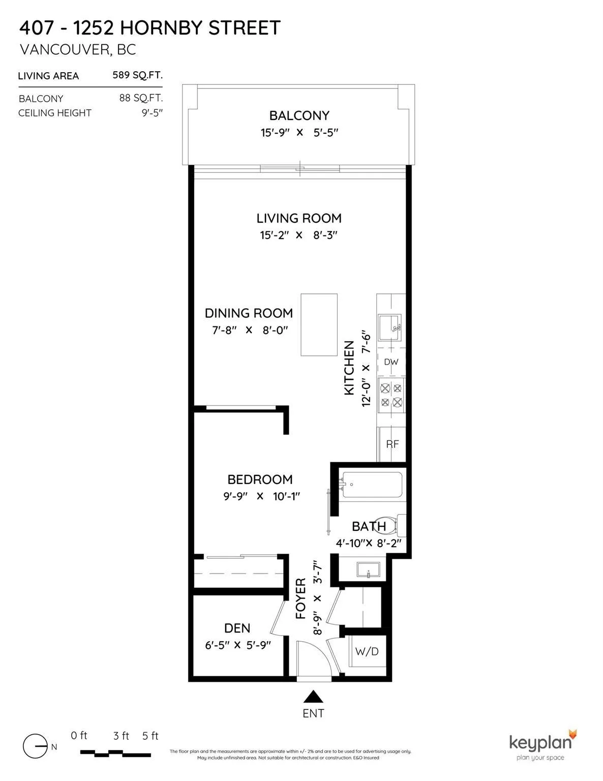 1252 Hornby Street #407