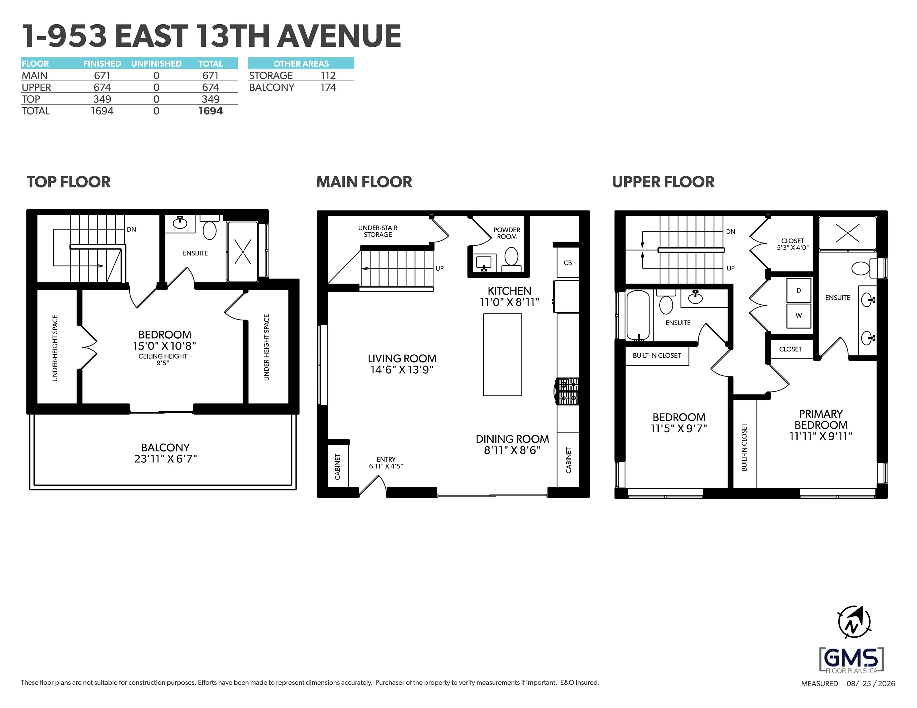 953 E 13th Avenue #1