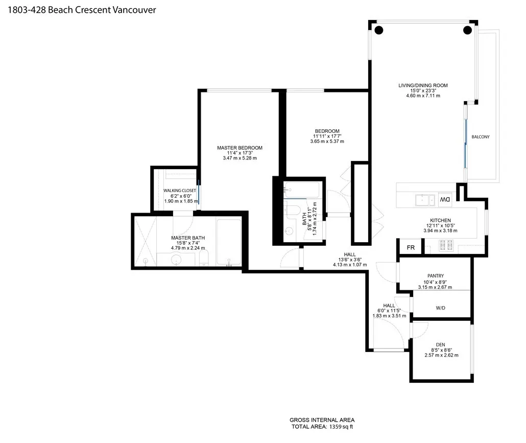 428 Beach Crescent #1803