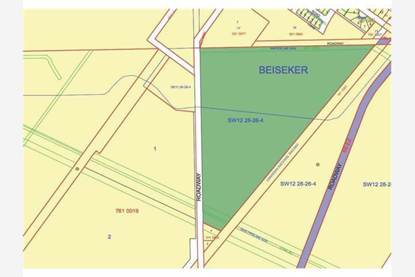 W4, R26, T28, Sec 12, SW Beiseker, Beiseker