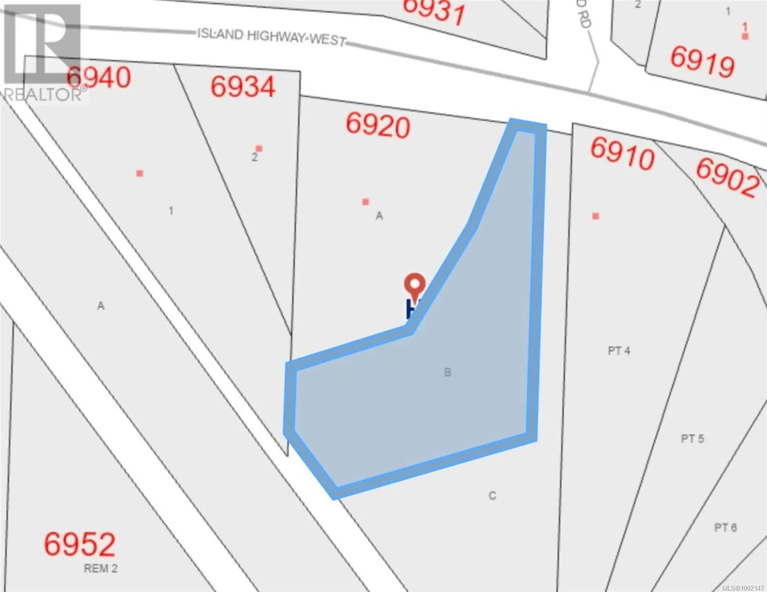 Lot B Island Hwy W