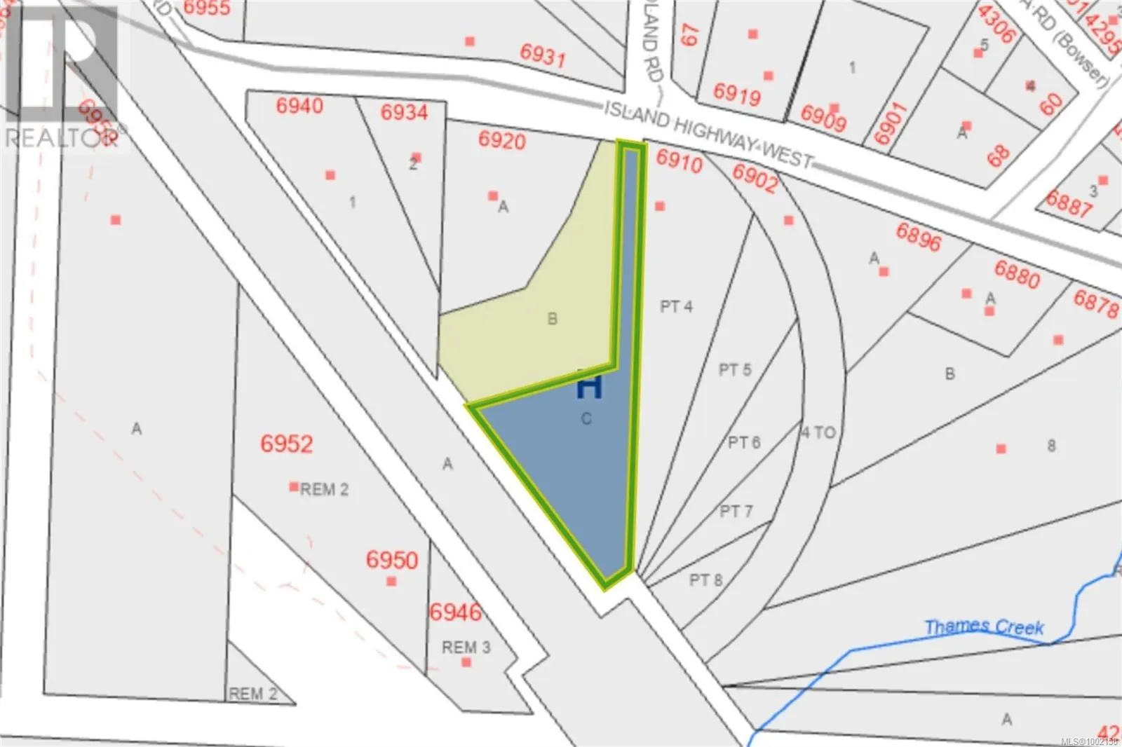 Lot C Island Hwy W