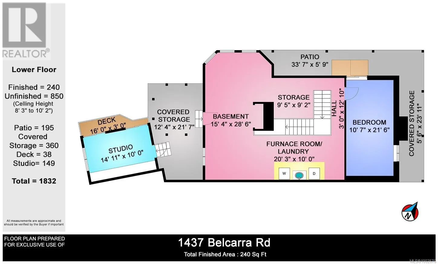 1437 Belcarra Rd