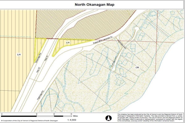 Part N1/2 SE 1/4 HWY 97 Highway,, Vernon