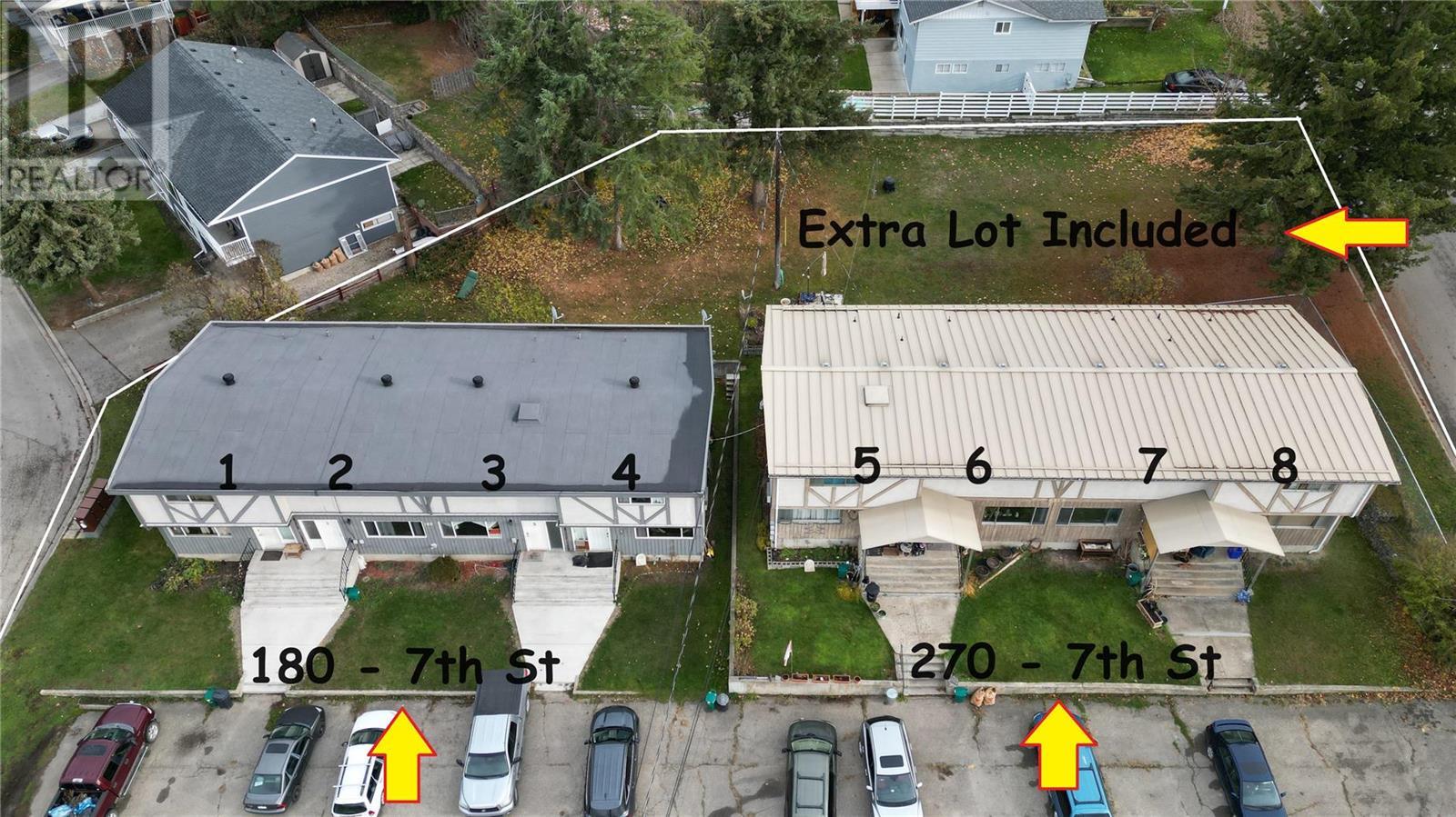 180 & 270 7 Street SE Unit# 1-8, #1-8