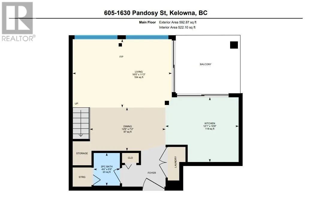 1630 Pandosy Street Unit# 605
