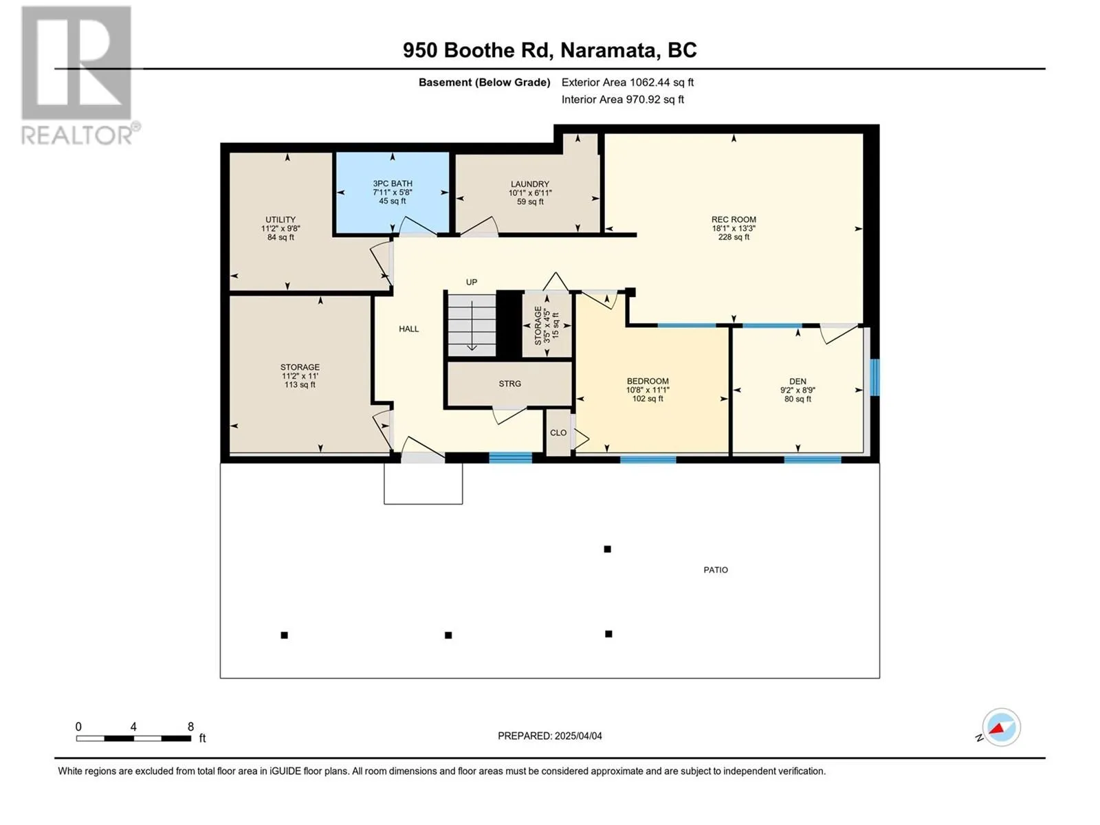 950 Boothe Road