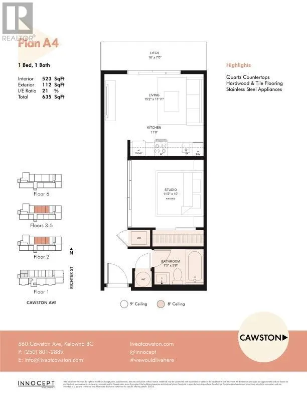 660 Cawston Avenue Unit# 410