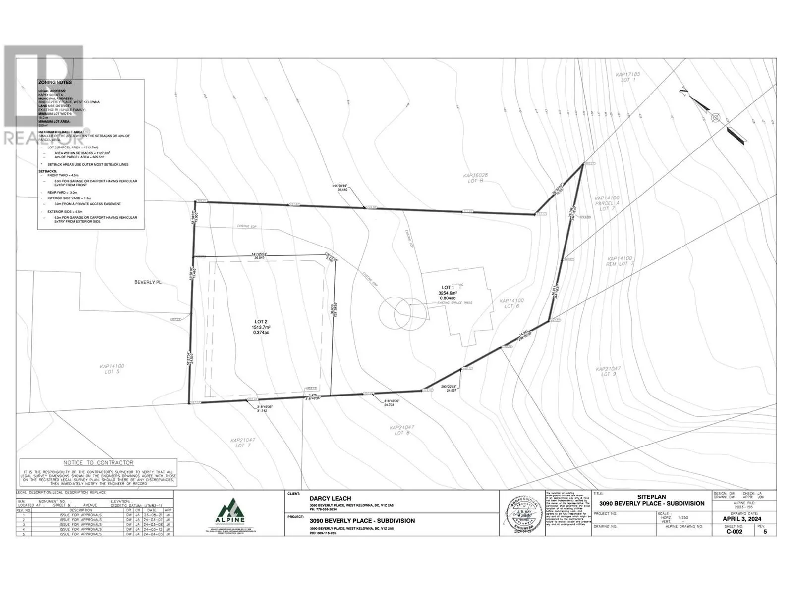 Proposed Lot 1 3090 Beverly Place