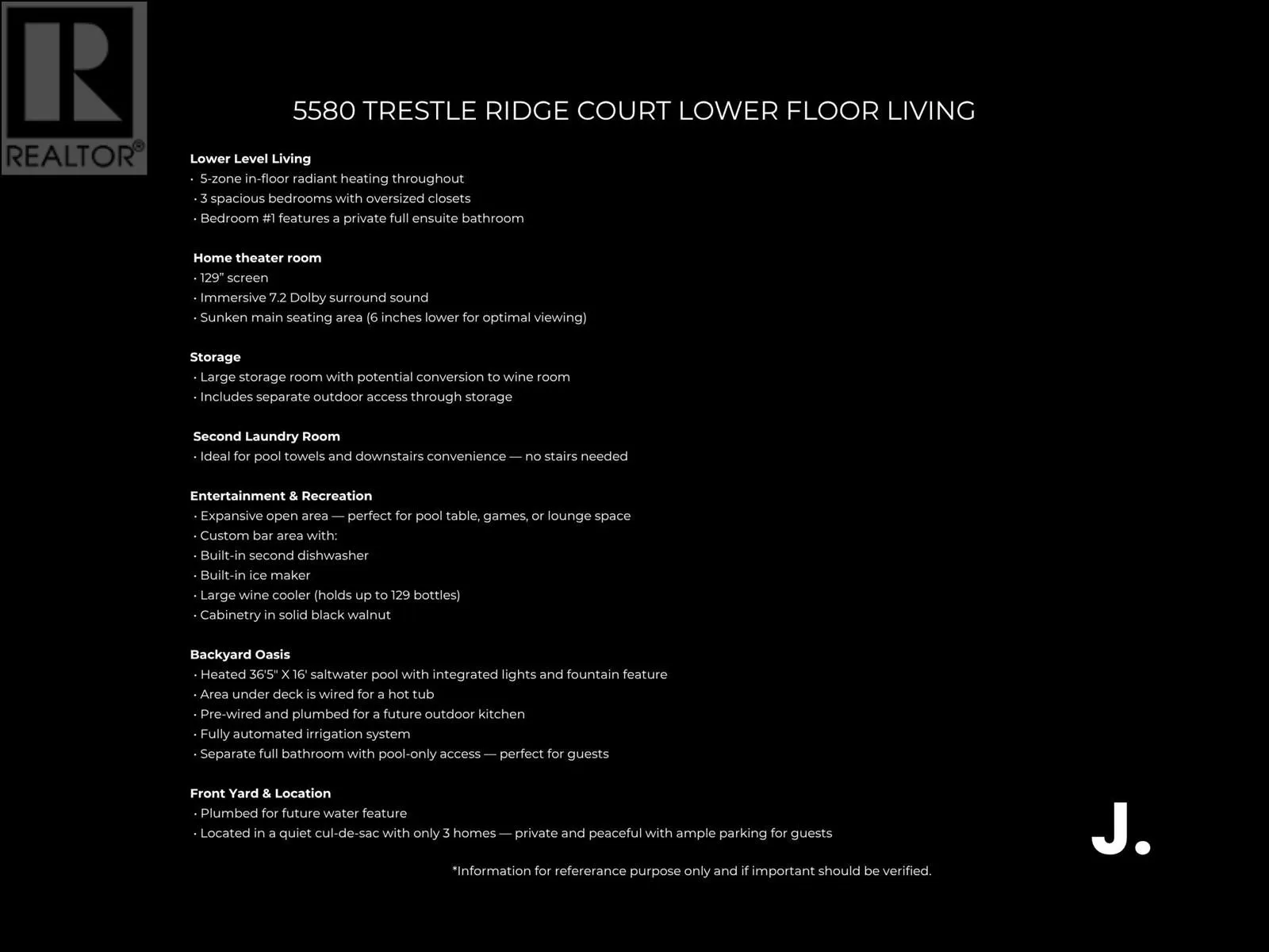 5580 Trestle Ridge Court