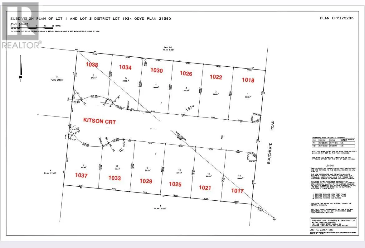 1026 Kitson Court Lot# 3