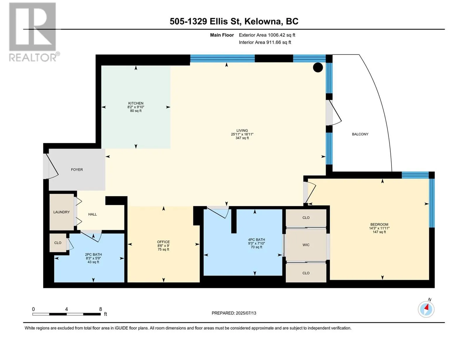 1329 Ellis Street Unit# 505