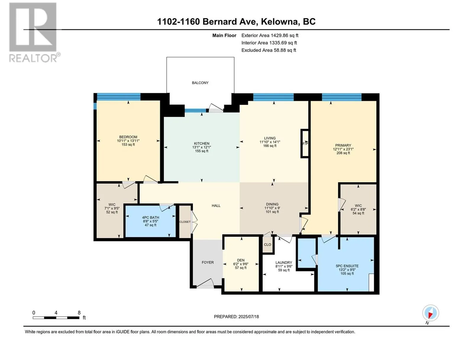 1160 Bernard Avenue Unit# 1102