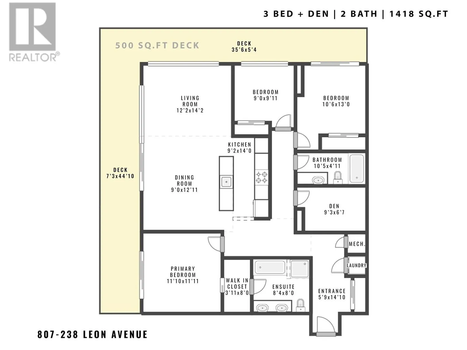 238 Leon Avenue Unit# 807