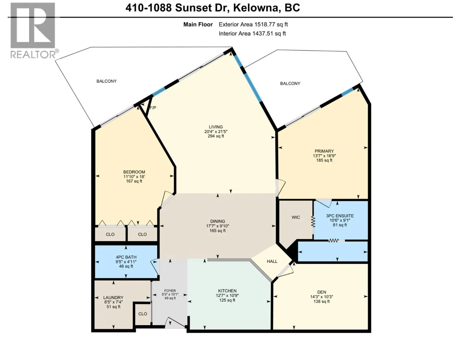 1088 Sunset Drive Unit# 410