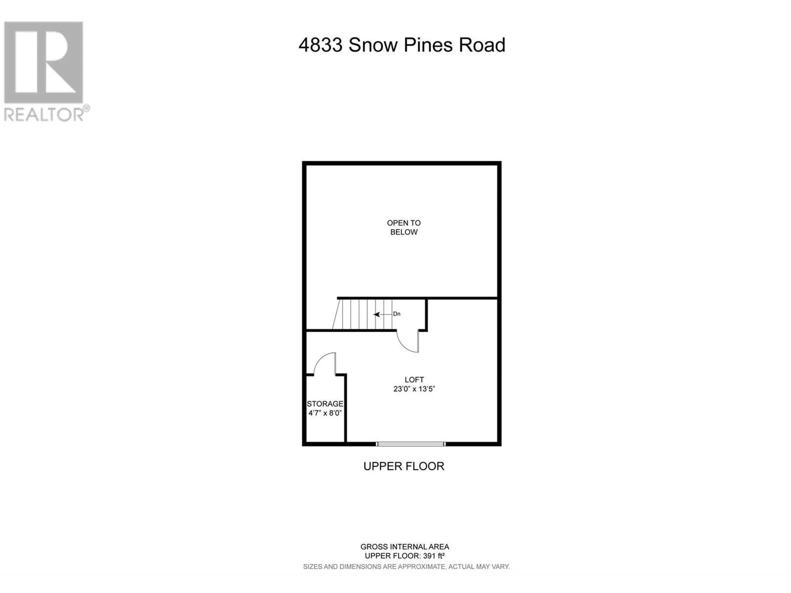 4833 Snowpines Road