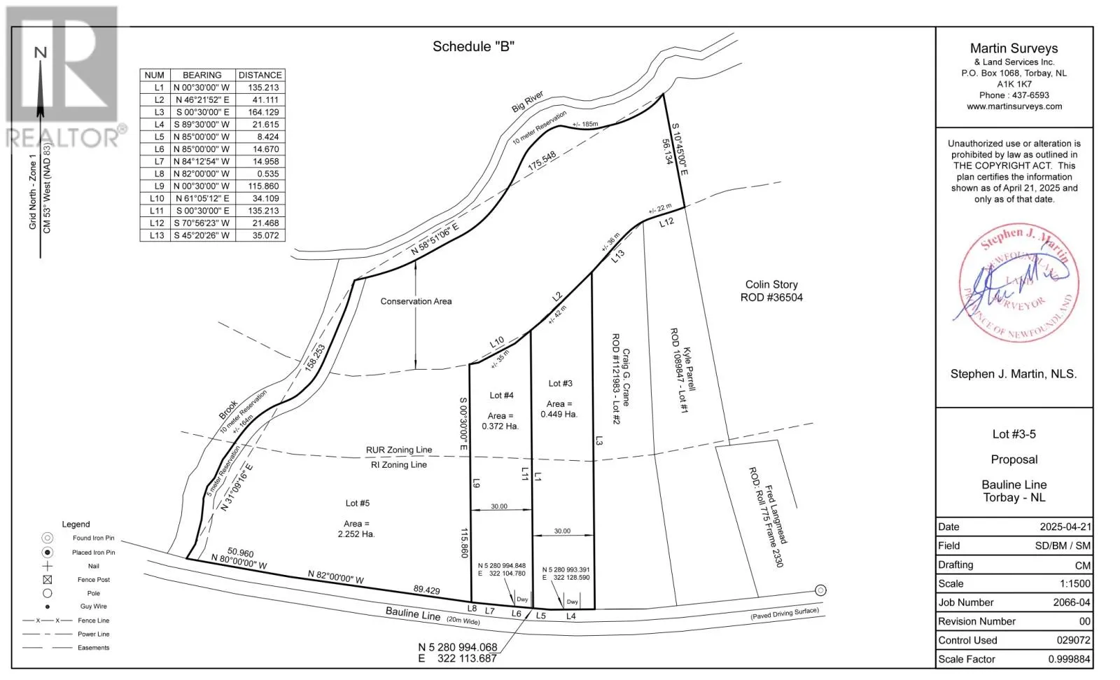 358 Bauline Line