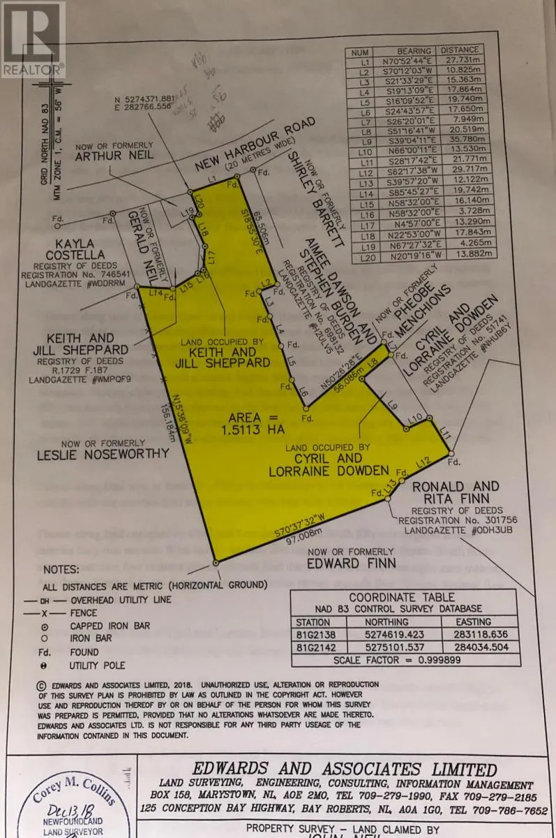 95 New Harbour Road