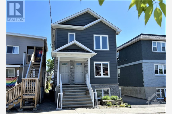 216 CARILLON STREET UNIT#1, Ottawa