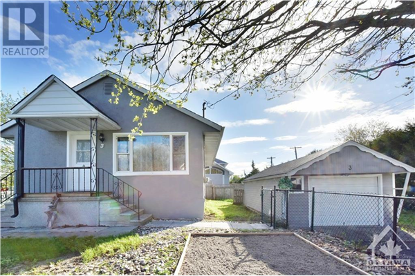 3 BASSANO STREET, Ottawa