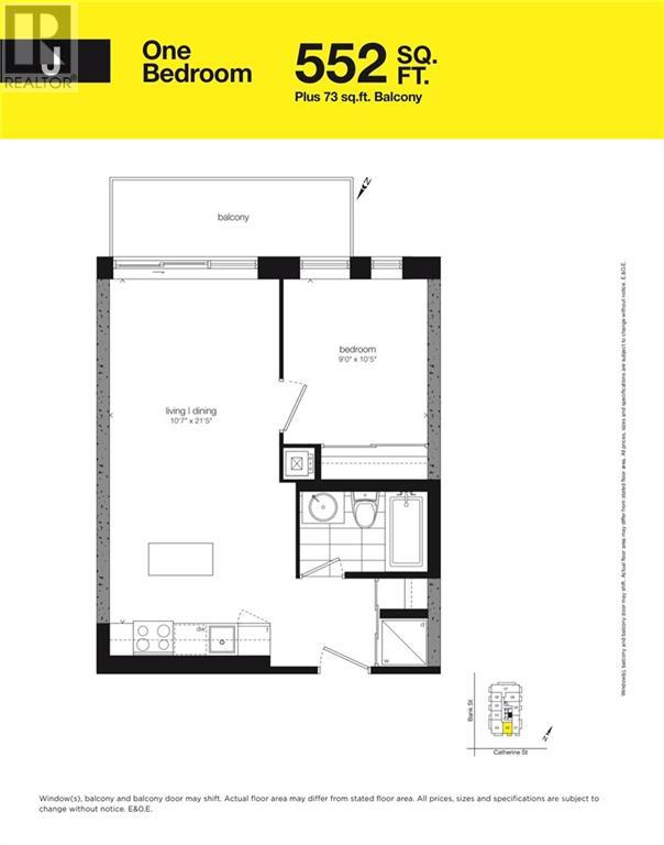 203 CATHERINE STREET UNIT#1102, #1102