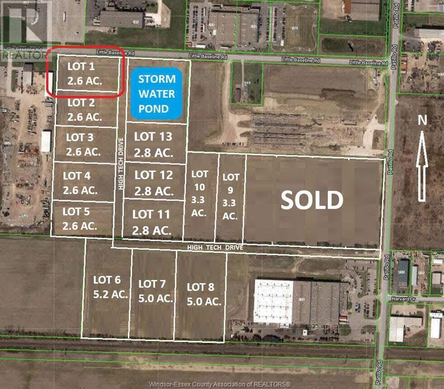 LOT 1 HIGH TECH DRIVE