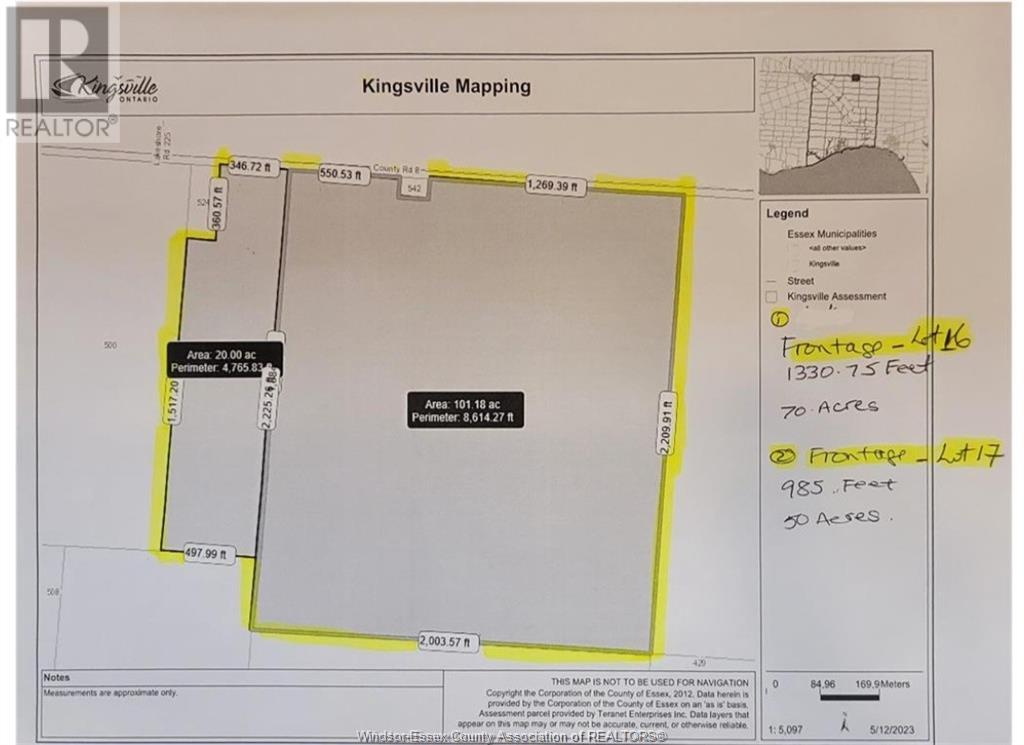 V/L COUNTY RD 8 Unit# LOT 16, #LOT 16