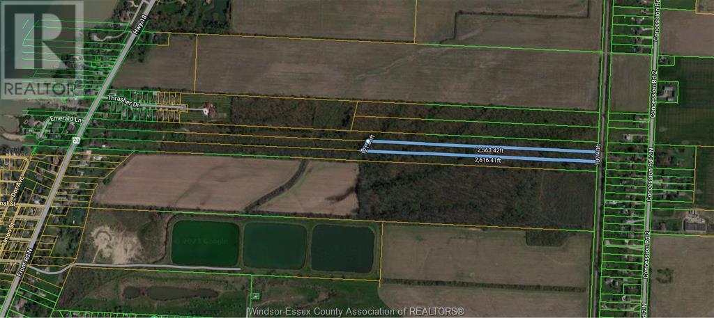 V/L CONC 2 NORTH REAR ROAD