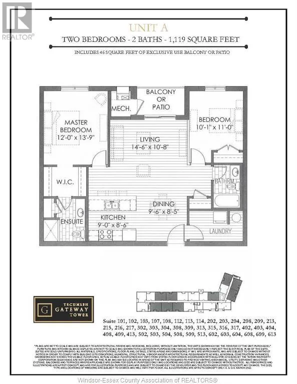11870 TECUMSEH ROAD East Unit# 202