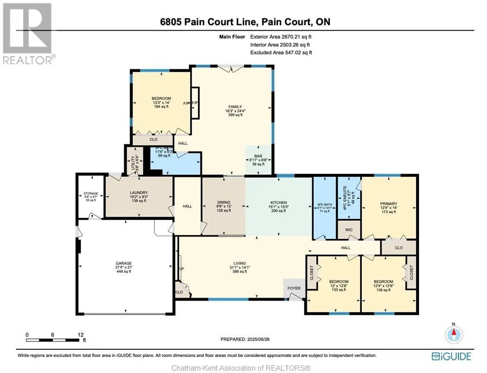 6805 PAIN COURT LINE