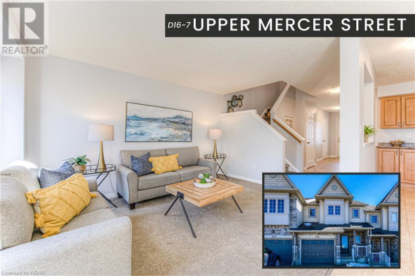 7 UPPER MERCER Street Unit# D16, Kitchener
