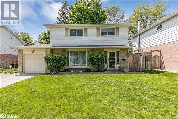 13 PORTER Crescent, Barrie