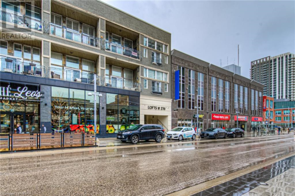 276 KING Street W Unit# 212, Kitchener