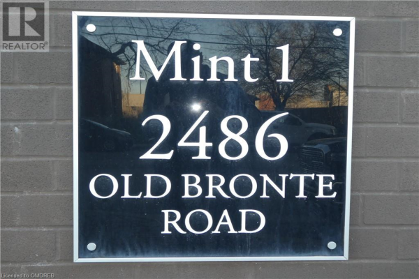 2486 OLD BRONTE Road Unit# 806, Oakville